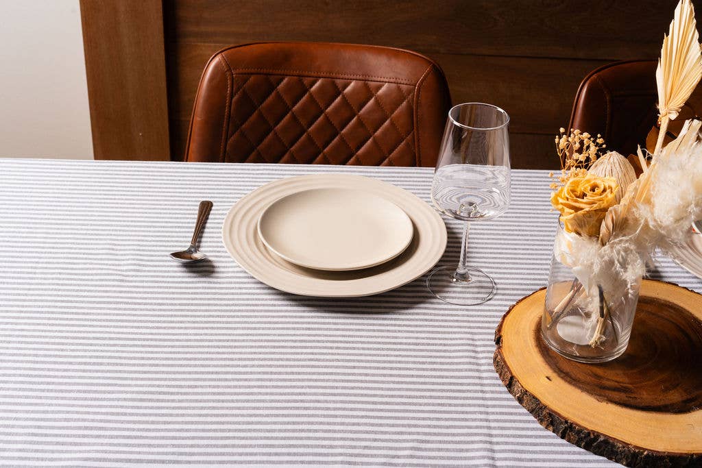Bistro Stripe Tablecloth