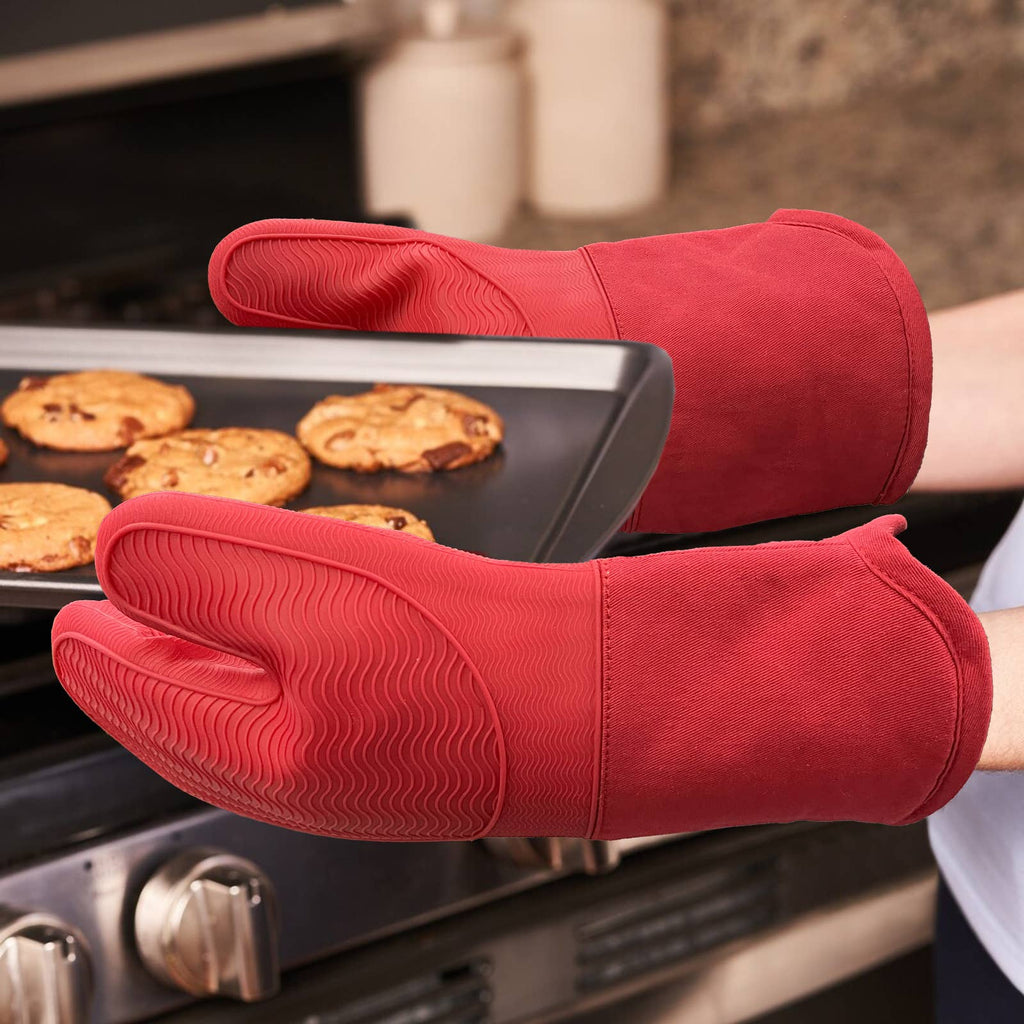 SILICON OVEN MITT-PAIR
