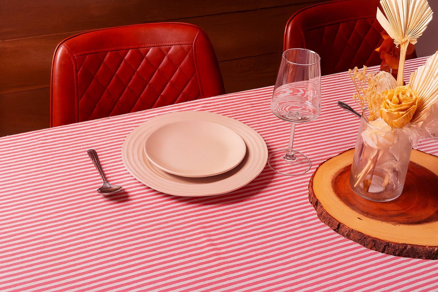 Bistro Stripe Tablecloth