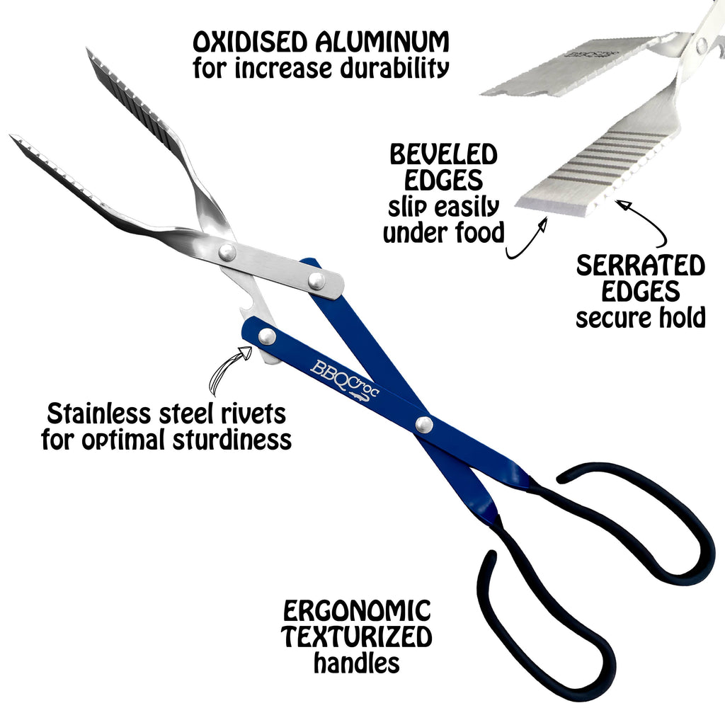 BBQ Croc 18" 3-in-1 Barbecue Tool