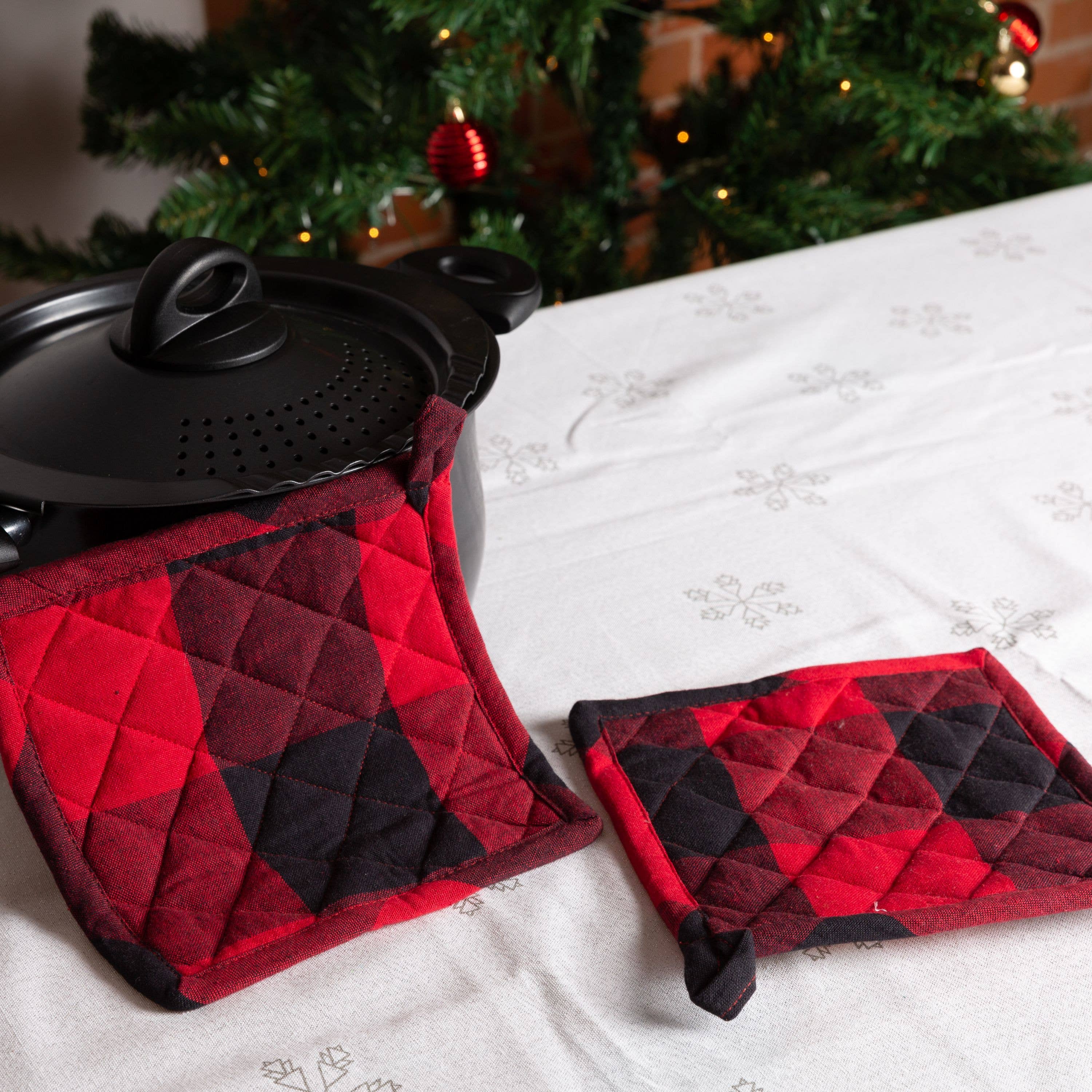 Buffalo Check Potholder set of 2