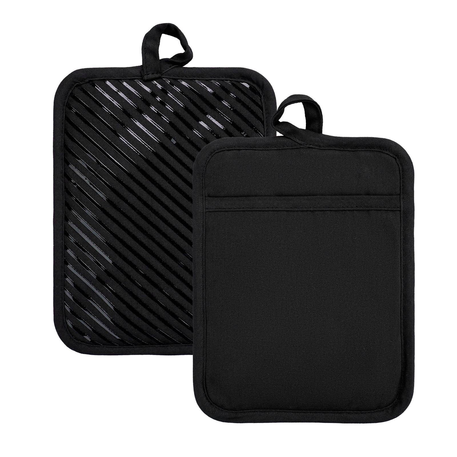 SILICON PRINT POT HOLDER-PAIR
