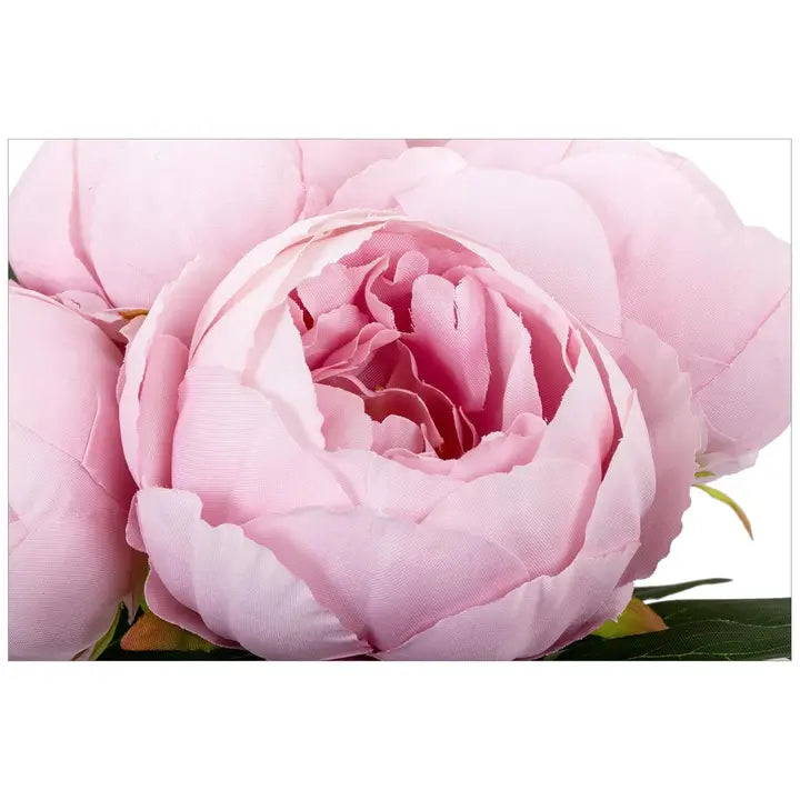 Artificial Peony Bouquet - Pink